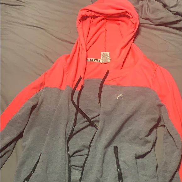 PINK Victoria Secret Zip up hood jacket. - Picture 5 of 5